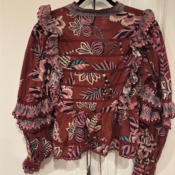 Farm Rio Ruffle Blouse - Picture 3 of 4